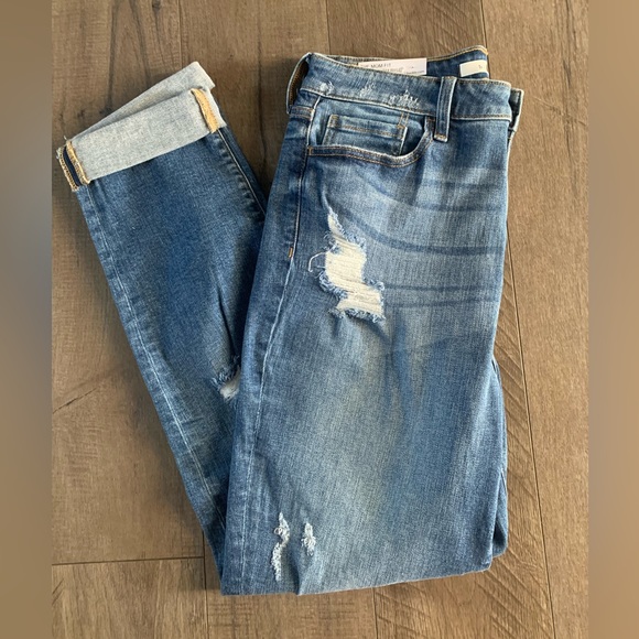 Mom High Rise Stretch Jean - Picture 2 of 3